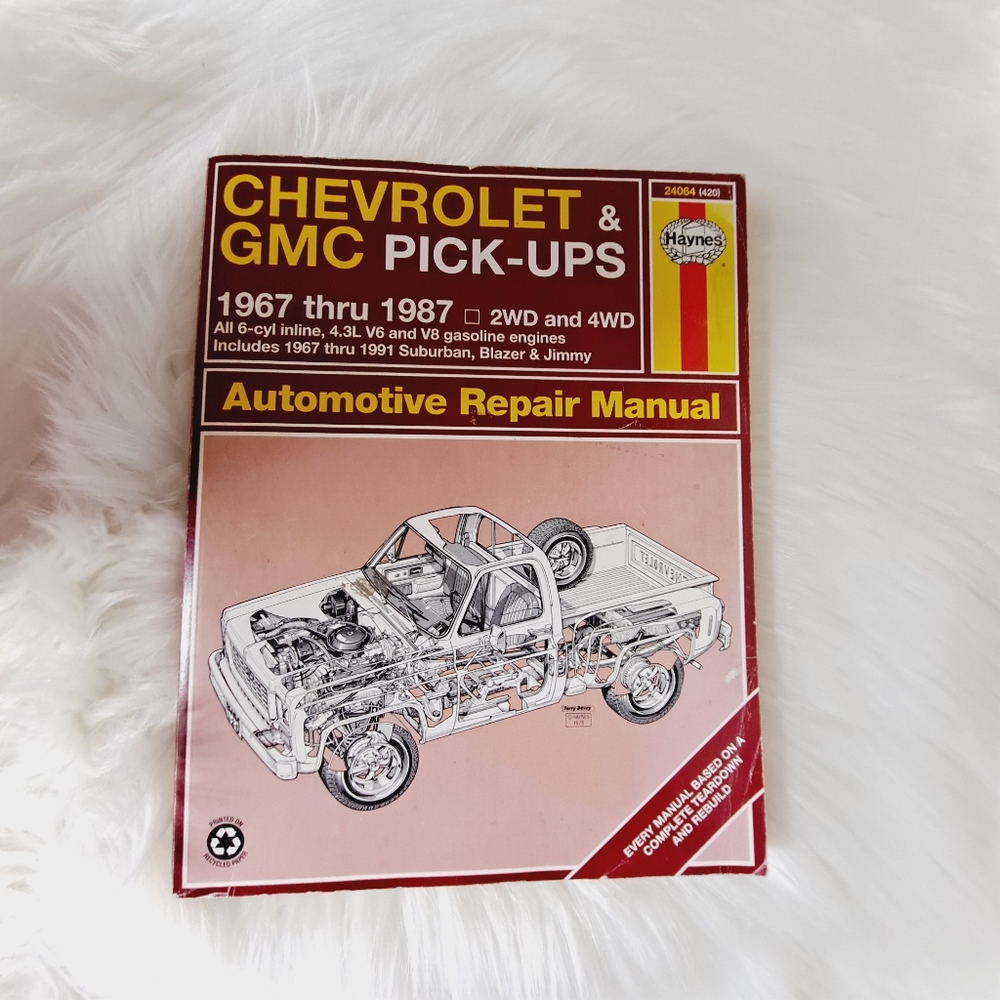 Haynes Manual: Chevrolet and GMC Pick-Ups 1967